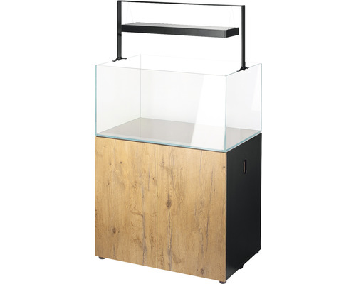 Aquariumcombinatie met kast en verlichting