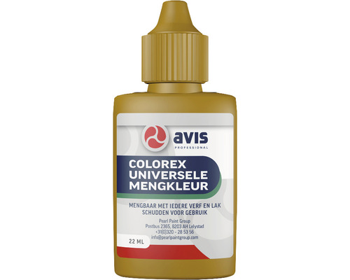 AVIS Colorex Mengkleur universeel 22 ml oxydgeel Universele mengkleur Colorex van Avis in een flesje van 22 milliliter