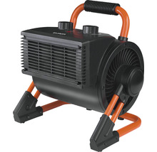 Ventilatorverwarming met draagbeugel en bedieningselementen