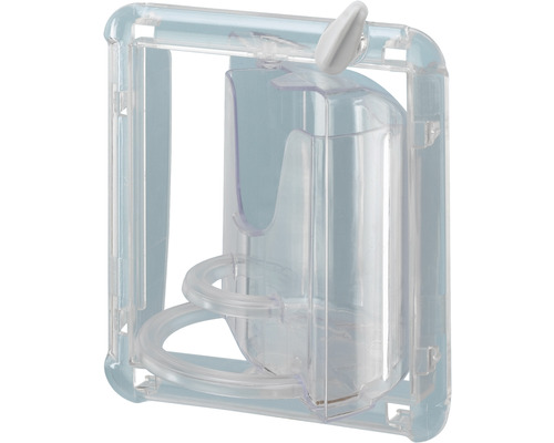 Transparante stopcontactbeschermer voor kinderveiligheid