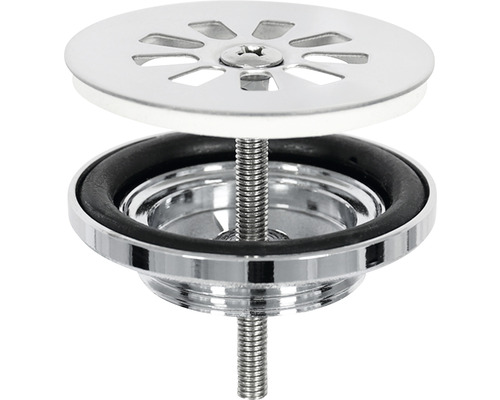 Spoelbakstop met zeef van metaal