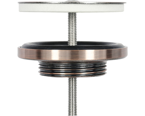 Wastafelstop met schroefdraad