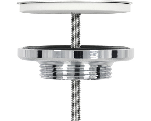 Wastafelafvoergarnituur met schroefdraad