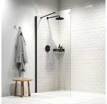 SEALSKIN Douchewand Hooked A3 120x200 cm zwart