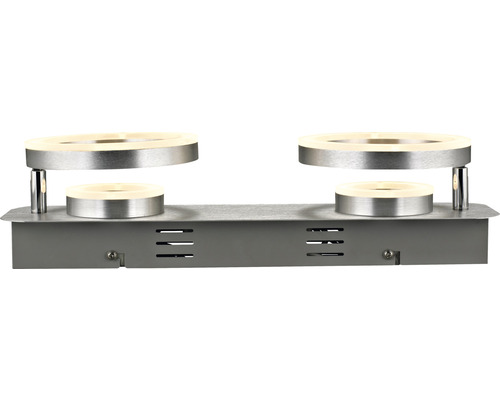 Dubbele metalen LED-wandlamp voor binnenshuis