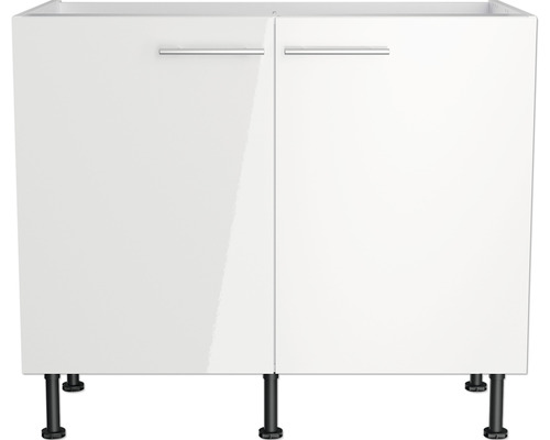 Onderkast met twee deuren en poten