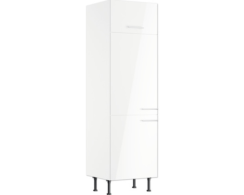 OPTIFIT Koelombouwkast tbv 88 cm inbouwkoelkast Rurik986 wit 60x58,4x211,8 cm Hoge kast met twee deuren en poten