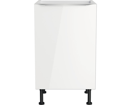 Witte keukenkast met poten