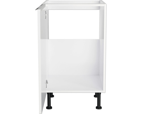 Keukenkast met zwarte poten