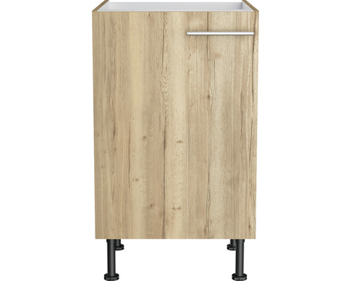 Wastafelonderkast met een deur en handgreep