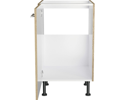 Keukenkast zonder deur en lades