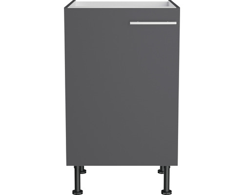 Onderkast met deur en handgreep voor badkamer