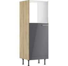 OPTIFIT Bakoven/koelombouwkast tbv 88 cm inbouwkoelkast Jonte984 antraciet 60x58,4x176,6 cm