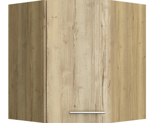 Hoekkast met deur en handgreep