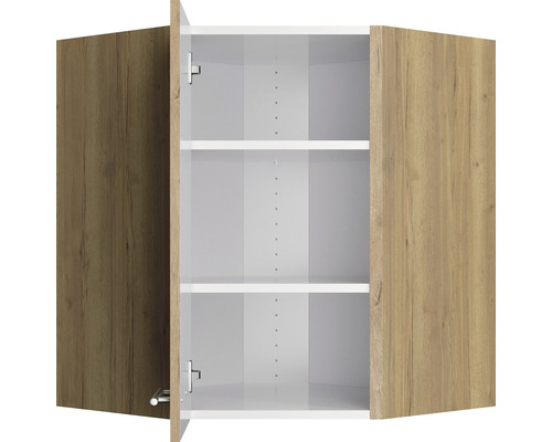 Open hangkast met planken