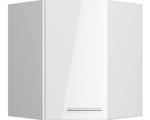 Hoekkast met één deur en handgreep