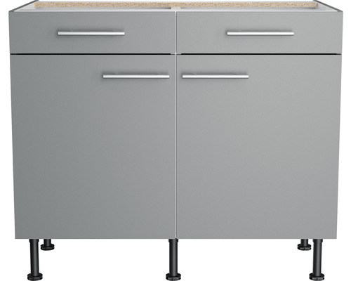 Keukenkast met twee laden en twee deuren