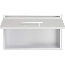 Witte hangkast met handgreep