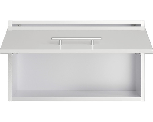 Witte hangkast met handgreep