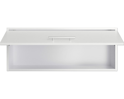 Open wandkast met handgreep