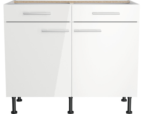 Onderkast met twee laden en twee deuren