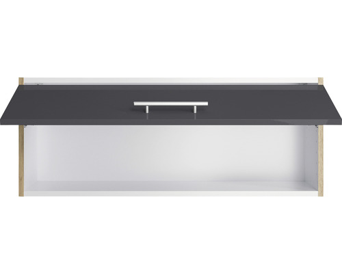 Wandkast met klep en handgreep