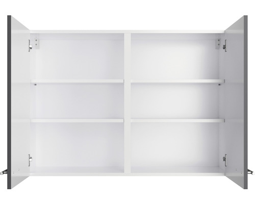 Open wandkast met legplanken voor badkamer of keuken