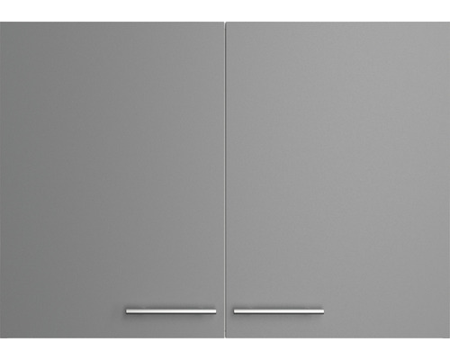 Keukenkast met twee deuren en handgrepen