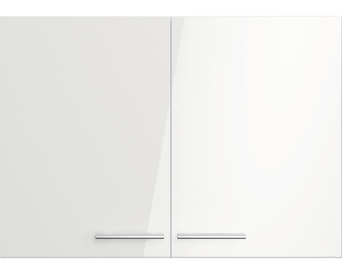 Witte hangkast met handgrepen