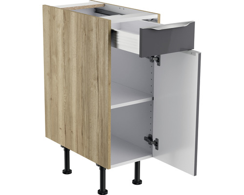 Keukenkast met lade, deur en verstelbare poten