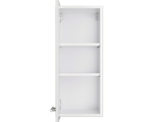 Open hangkast met drie legplanken voor de badkamer