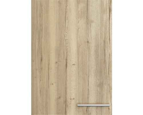 Keukenkastfront van hout met handgreep