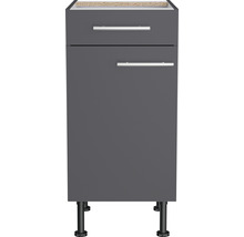 OPTIFIT Onderkast met schuiflade en draaideur Ingvar420 antraciet 40x58,4x87 cm