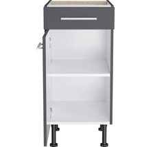 OPTIFIT Onderkast met schuiflade en draaideur Ingvar420 antraciet 40x58,4x87 cm