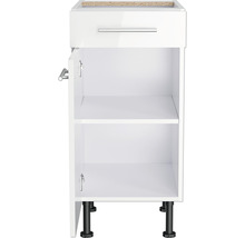 OPTIFIT Onderkast met schuiflade en draaideur Rurik986 wit 40x58,4x87 cm