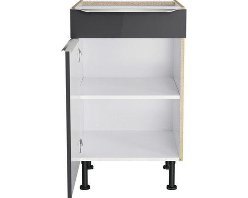 Onderkast met deur, plank en poten