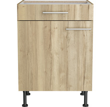 OPTIFIT Onderkast met schuiflade en draaideur Erik290 wild eiken 60x58,4x87 cm