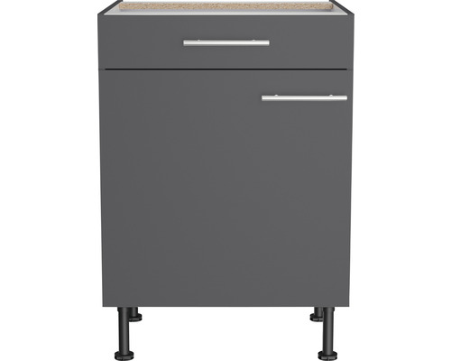 Onderkast met lade en deur voor badkamer