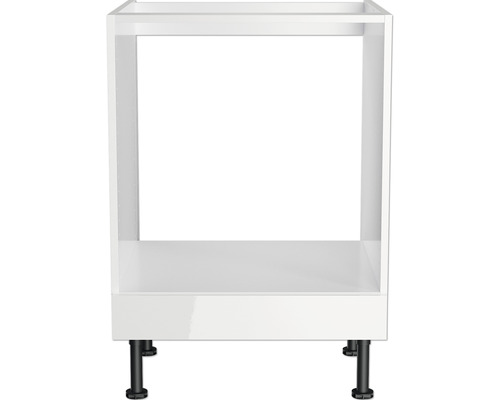 Keukenkast met zwarte poten