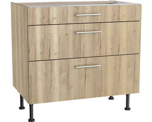 OPTIFIT Onderkast met schuiflade Erik290 wild eiken 90x58,4x87 cm