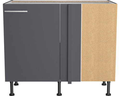 Onderkast met twee deuren en poten