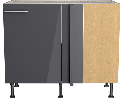 Onderkast met twee deuren en poten