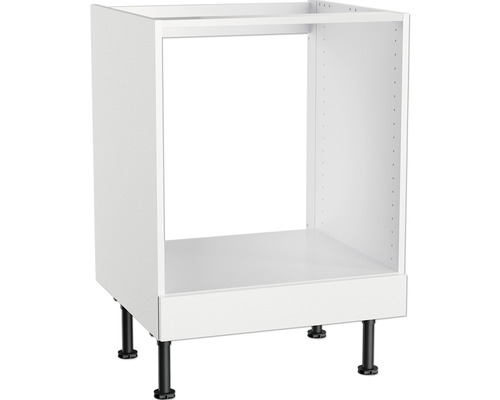 Keukenkast met zwarte poten