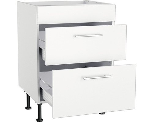 Keukenkast met twee laden