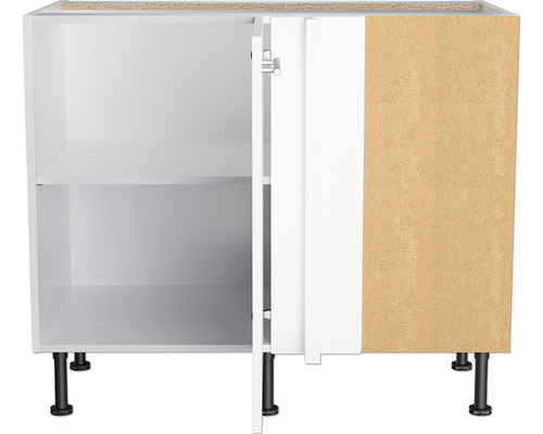 Onderkast met deur, legplank en poten