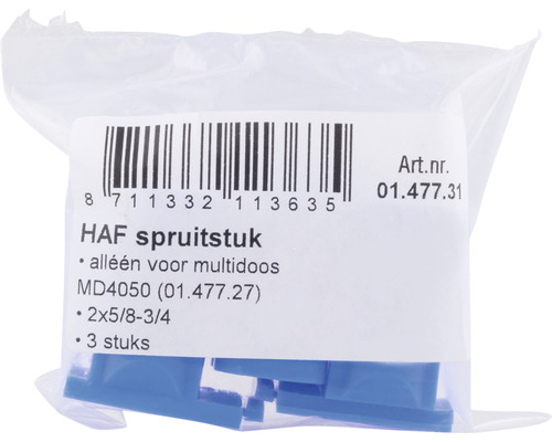 ABB HAF Spruitstuk voor multidoos MD4050 dubbel 16-19 mm blauw, 3 stuks
