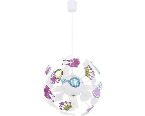 Plafondlamp voor kinderkamer met prinsessenmotieven