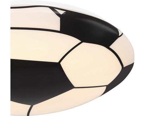 Plafondlamp in voetbaldesign