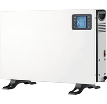 Elektrische convectorkachel met digitaal display en voetstukken