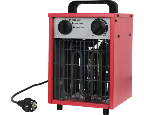 Werkplaatskachel 3000 Watt rood Werkplaatskachel 3000 Watt rood